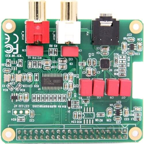 Raspberry Pi HIFI DAC PCM5122 Expansion Board Audio Module for Raspberry Pi 3 Model B+ Plus / Pi3 / 2B / B