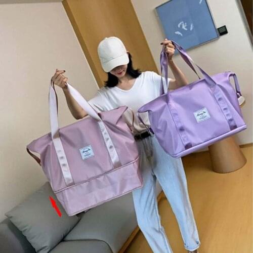 Fitness Dry Wet Bag Gym Bags for Men Women Training Travel Handbag Yoga Mat Sac De Sport Adjustable Daily Bag Shoulder XA744A