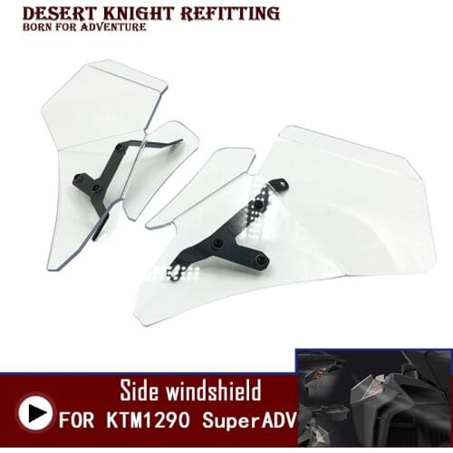 NEW Motorcycle Shroud Windshield Windscreen Wind Deflector HandShield Handguard For KTM 1290 SUPER ADVENTURE R S T 1090 ADV