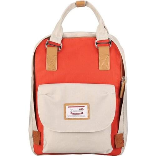 Large Capacity Backpack Diaper Bag Waterproof Women Shoulder Bags Stylish Woman Hobos Zipper Open Girl Shopping Handbag