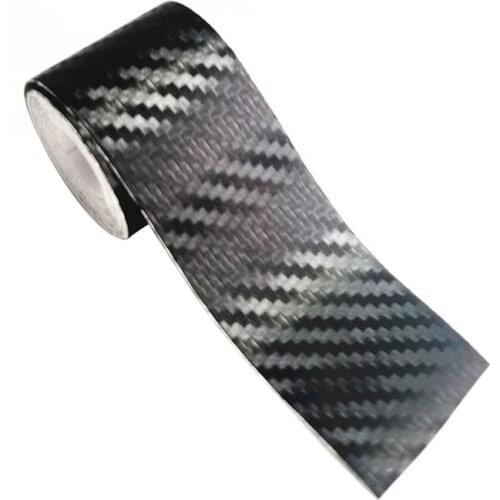 Waterproof 4D Stereo Carbon Fiber Car Sticker Creative Personality Durable Sticker Scratches Block The Body