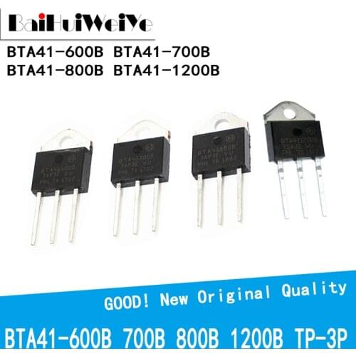 5PCS/LOT TO-3P BTA41-600B BTA41-700B BTA41-800B BTA41-1200B TO-247 BTA41-600 BTA41-700 BTA41-800 BTA41-1200 Thyristor
