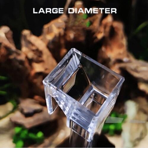 Acrylic Shrimp Feeder Feeding Tube Dish Cup Snail Fish Food Dish Container for Aquarium Fish Tank