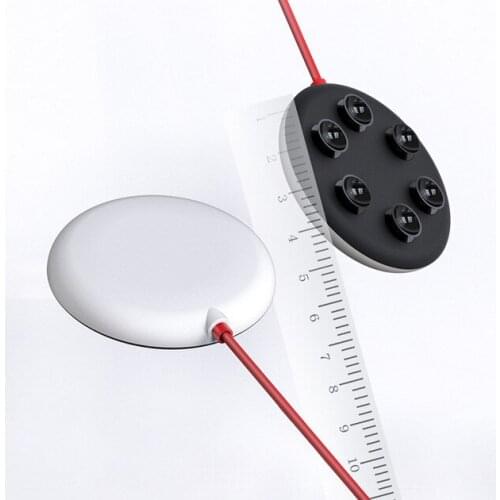 Wonderlife Suction Cup Wireless Charger 15W Ultra-Thin Mini for Apple Android Phone Universal Portable Fast Charger