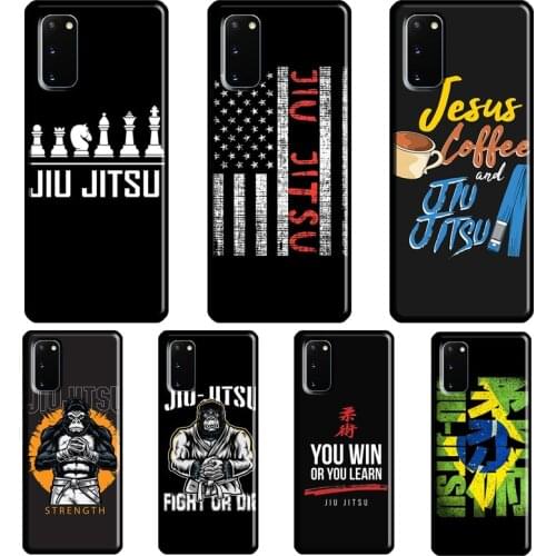 Brazilian Jiu Jitsu Case For Samsung Galaxy S10 S9 S8 Note 10 Plus Note 20 Ultra S20 FE S21 Ultra Phone Cover