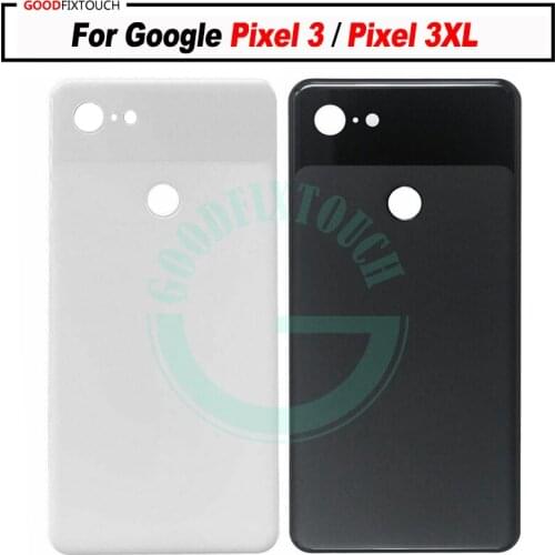 Original For HTC Google Pixel 3 GLASS Back Battery Cover Case Housing For Google Pixel 3 XL Rear Door Housin