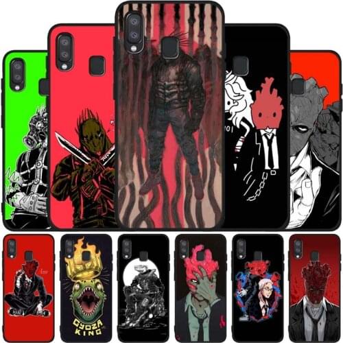 Dorohedoro Anime Black Soft Phone Case For Samsung A10 A20 A30 A40 A50 A70 A21 A31 A51 A71 A41 A32 A42 S52 A72 A6 2018
