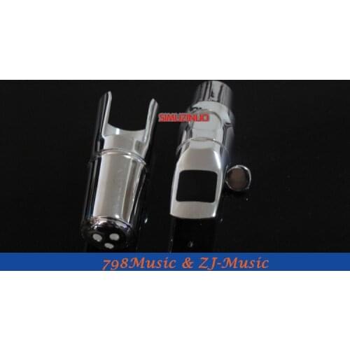 G2 Model-Professional Metal Soprano Saxophone JAZZ Mouthpiece Silver Plated