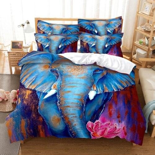 Bedding set duvet cover set 3d bedding digital printing bed linen queen size bedding set fashion design