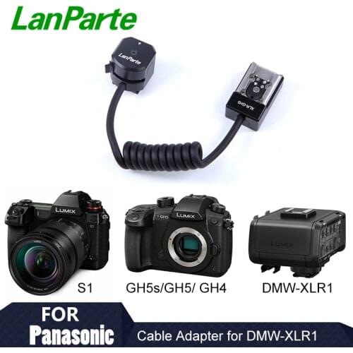 Lanparte Audio Adapter Cable for DMW-XLR1 Mic Adapter for Panasonic S1/ GH5s / GH5 of DSLR Camera Accessories