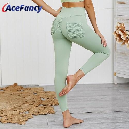Acefancy Yoga Pants High waist Seamless Leggings Push Up Sport Legging for Gym women GX068 Energy Seamless Gym Girl leggins