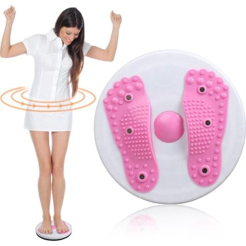 Magnet waist wringgling plate fitness twist disk Large twister device foot massager machine slimming womens home sports tool