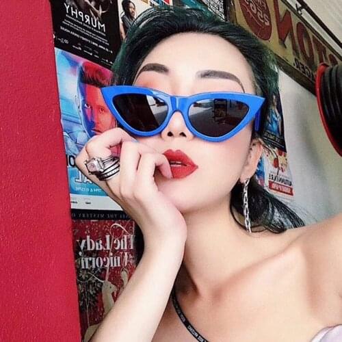 Fashion Accessories Designers Retro Vintage Cat Eye Unisex Sunglasses Rapper Grunge Glasses Outdoor Sport Eyewear Summer 2019 #7