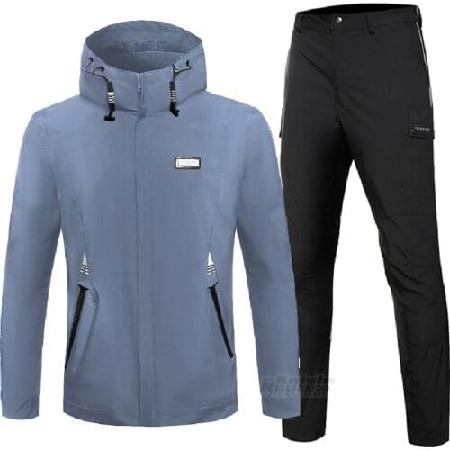 Motorcycle Jacket Men Riding Motorbike Suit Moto Jacket & Pants Biker Motorbike Outwear Armor Protective Gear Summer Clothing