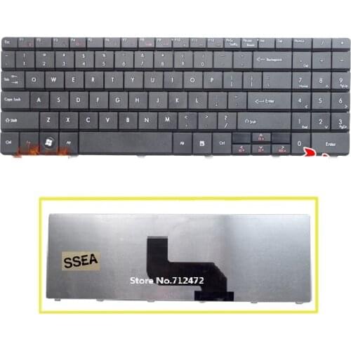 SSEA New US keyboard for Gateway NV52 NV53 NV54 NV56 NV58 NV59 NV73 NV74 NV78 NV79 NV5376U NV7921U NV7922U NV7923U NV7925U