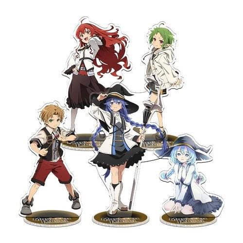 New Anime Mushoku Tensei: Isekai Ittara Honki Dasu Eris Boreas Greyrat Acrylic Figure Stand Model Desktop Decor Toy Xmas Gifts