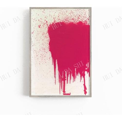 Pink - Christopher Wool Art Print, Christopher Wool Art Poster, Digital Art Print, Graffiti Wall Art, Abstract Art Poster