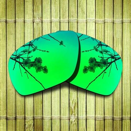 Polarized Replacement Lense For-Oakley Dispatch 1 Sunglasses Frame True Color Mirrored Coating - Green Options