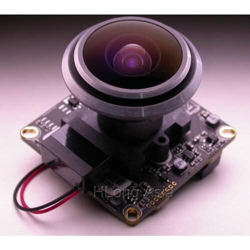 Enhanced night vision IPC 720P Wide Angle 1.9mm LEN 1/3" SONY IMX225+Hi3518 IP camera module board +LAN cable+ IRC