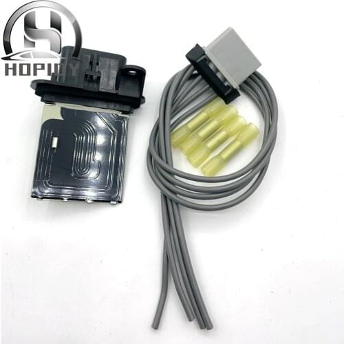 973-582 HVAC Fan Blower Motor Resistor Wire Harness for 2005-2017 Toyota Tacoma 4P1650 JA1772 RU1435 RU746 8713804050 8713804052