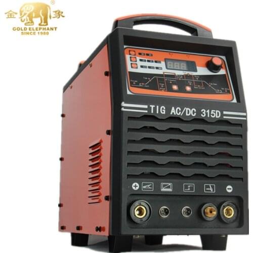 GOLDEN ELEPHANT Cheap and high quality TIG-315D arc welder machine motherboard welder of igbt inverter ac/dc tig welder