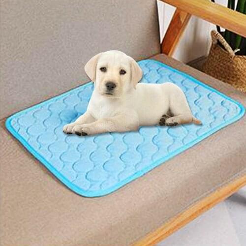 1pc S-XL Summer Pet Cooling Mat Non-Toxic Cool Pad Cooling Bed for Summer Dog Cat Puppy Cooler