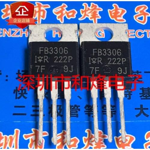 100% New&original FB3306 IRFB3306 TO-220 60V 160A