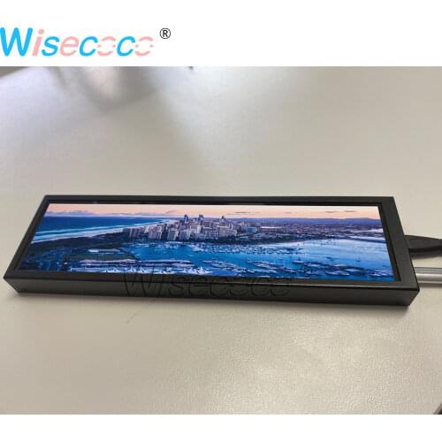 8.8 Inch Long Strip MIPI 1920x480 LCD with Case Portable Monitor Raspberry Pi Aida64 Temperature Control CPU GPU Sub Display