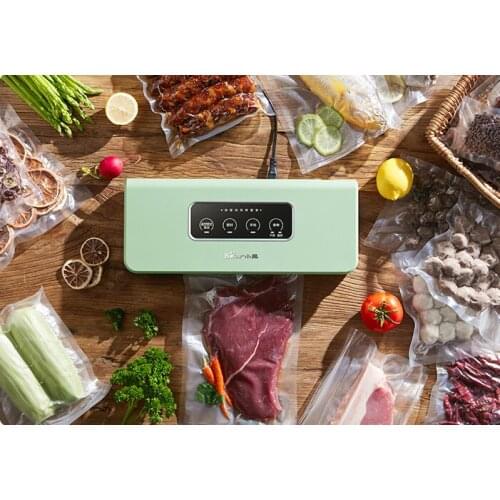 Automatic Vacuum Sealer With Free Vaccum Sealing Bags Packing Machine Food Storage Packer For Dry Wet Food Perservation