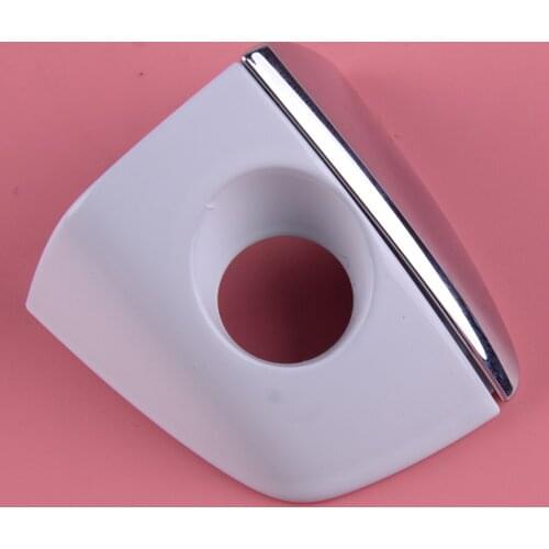 DWCX 4H1837879 ABS Car Front Left Door Handle Key Hole Cover Trim Cap Moulding Fit for Audi A6 A7 A8 2014