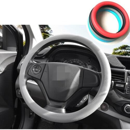 Car styling Hot silicone car steering wheel cover For Chevrolet Cruze Trax Aveo Lova Sail Epica Captiva Volt Camaro Cobalt