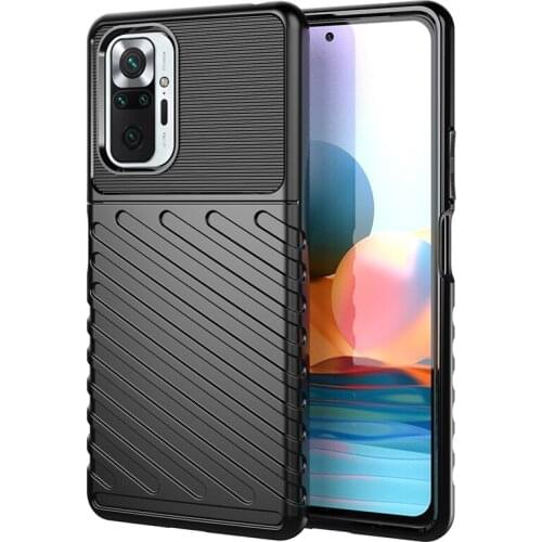 For Xiaomi Redmi Note 10 Pro Case Soft Silicone Matte Armor Shockproof protective Back Cover Case for Redmi Note 10 10pro shell