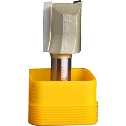 Woodworking Tool Metric Flute Straight Bit Mortising With Gullet Router Bit - 1/2*25mm - 1/2" Shank - Arden A0114538
