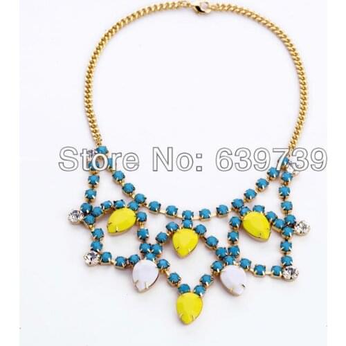 Hawaii Style Cobalt Blue Necklace