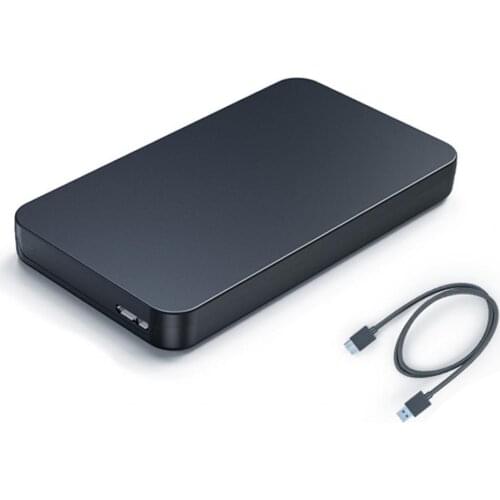 4TB USB 3.0 Hard Disk Adapter Enclosure Case 2.5 inch SATA SSD HDD Case 480M/5Gbps High Speed External Mobile Box for Laptop PC