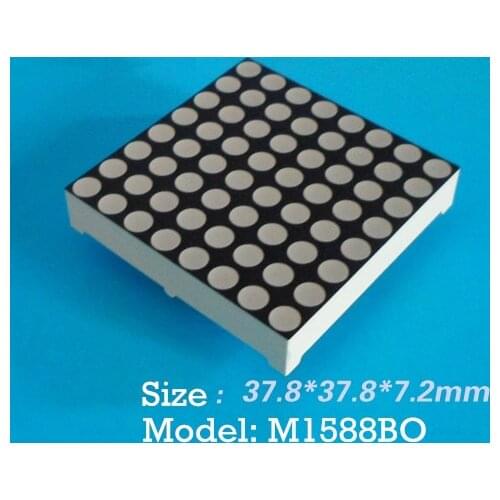 LED Dot Matrix Conventional General 3.75 Orange Dot Matrix 3.75 dot matrix 1588 dot matrix 88 dot matrix
