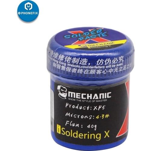 Mechanic Solder Paste Flux XP5 Lead-Free 148 degree Low Temperature Soldering Tin Flux for iPhone X XR XSMAX Soldering Paste