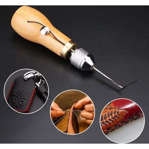 Professional Speedy Stitcher Sewing Awl Tool Kit for Leather Sail & Canvas Heavy Repair Hot Sale