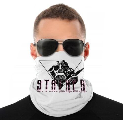 Synth Stalker StarCraft Scarf Neck Face Mask Men Women Halloween Tube Mask Neck Bandana Multi-functional Headband Cycling Hiking