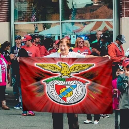SL Benfica 2091 Pride Flag Printed Gift Banner Home Outdoor Peru Colombia Halloween Spanish Flag
