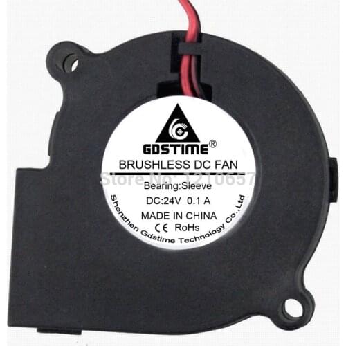 1PCS DC 24V 2Pin 60mm 60x28mm 6028s Exhaust Cooler Cooling Centrifugal Blower Fan