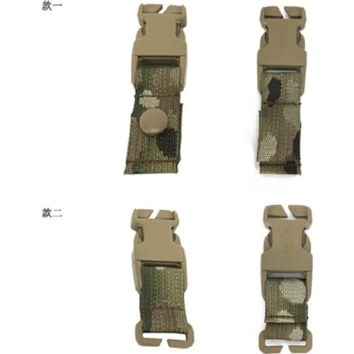 2PC Outdoor Tactical Vest Backpack Accessories Buckle Webbing Buckle Quick Removal Accessories