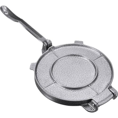 8'' DIY Tortilla Press Maker Pad Foldable Aluminum Dough Pastry Press Maker Kitchen DIY Tortilla Cake Press Bakeware Tool