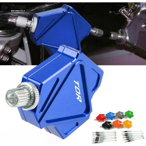 Motorcycle CNC Aluminium Accessories Stunt Clutch Pull Cable System Motorbike For Yamaha TDR 125 240 250 TDR125 TDR240 TDR250