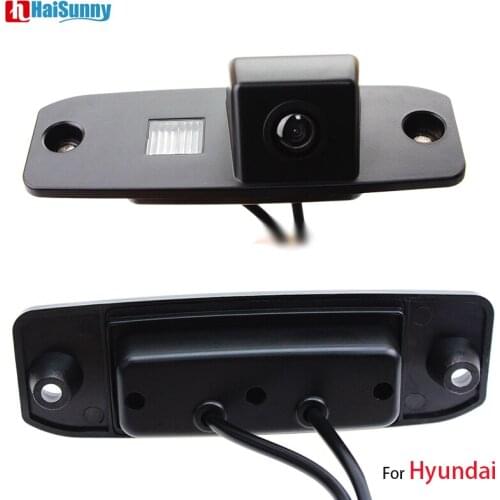 HaiSunny CCD Chip Car Rear View Camera Reverse Backup Parking Camera For Hyundai Elantra Terracan Tucson Accent Kia Sportage