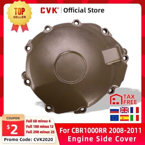 CVK Engine Cover Motor Stator Cover CrankCase Cover Shell For HONDA CBR1000RR CBR1000 RR 2008 2009 2010 2011 08 09 10 11