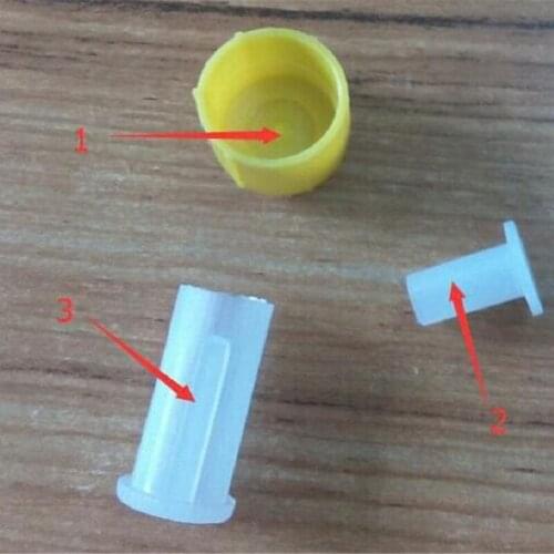 ERIKC Auto diesel fuel injector protection cap and injection plastic cap,Common rail nozzle TAPERED CAP 3 pieces/set
