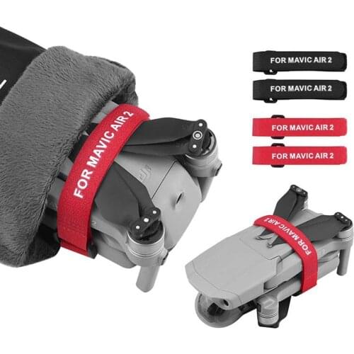 Propeller Blade Motor Fixed Fixer Set for DJI Mavic Air 2/2S Drone Magic Tape Straps Hook Loop Cable Cord Ties Accessories