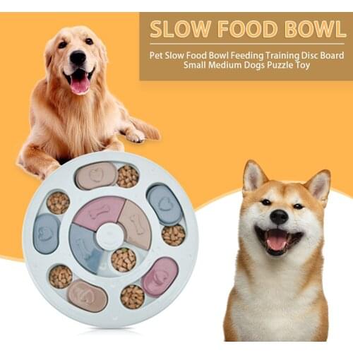 Dog Puzzle Toys Increase IQ Interactive Slow Dispensing Feeding Pet Dog Funny Training Games Feeder For Small Medium Dog