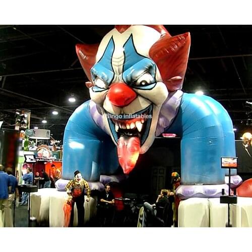 Exquisite 5x5 Meters Inflatable Clown Arch / Air Blown Devil Archway For Decoration - BG-A1436